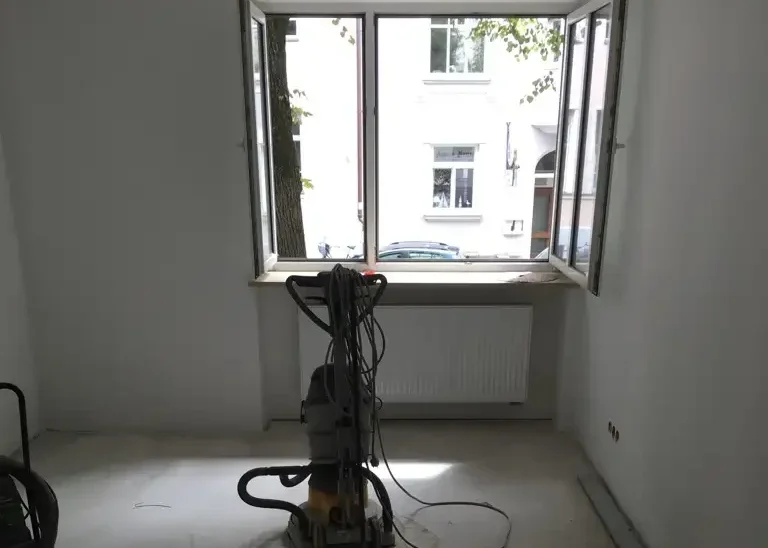 Vorher-Zustand der Wohnung in der Agensstraße in München vor der Altbausanierung